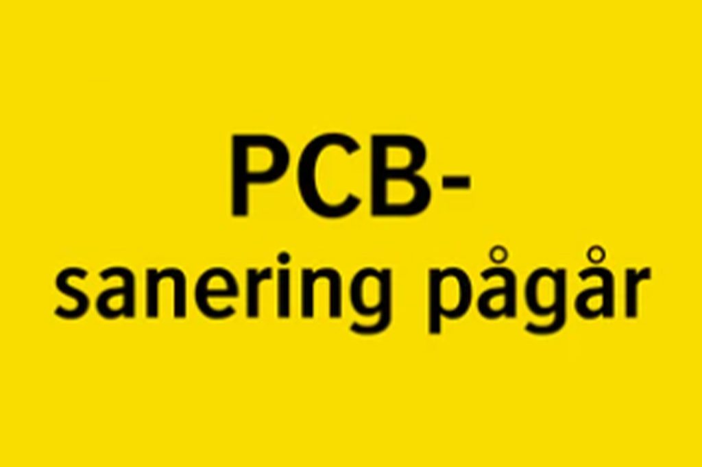 PCB-sanering pågår